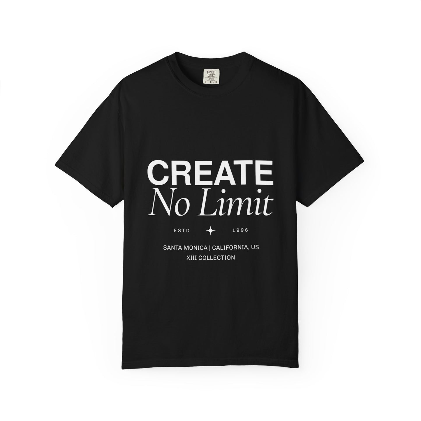T-Shirt — Classic White Garment-Dyed Tee