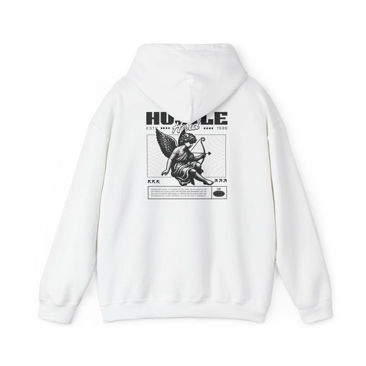 Hoodie — Vintage Angel Graphic 'XIII' Streetwear Pullover