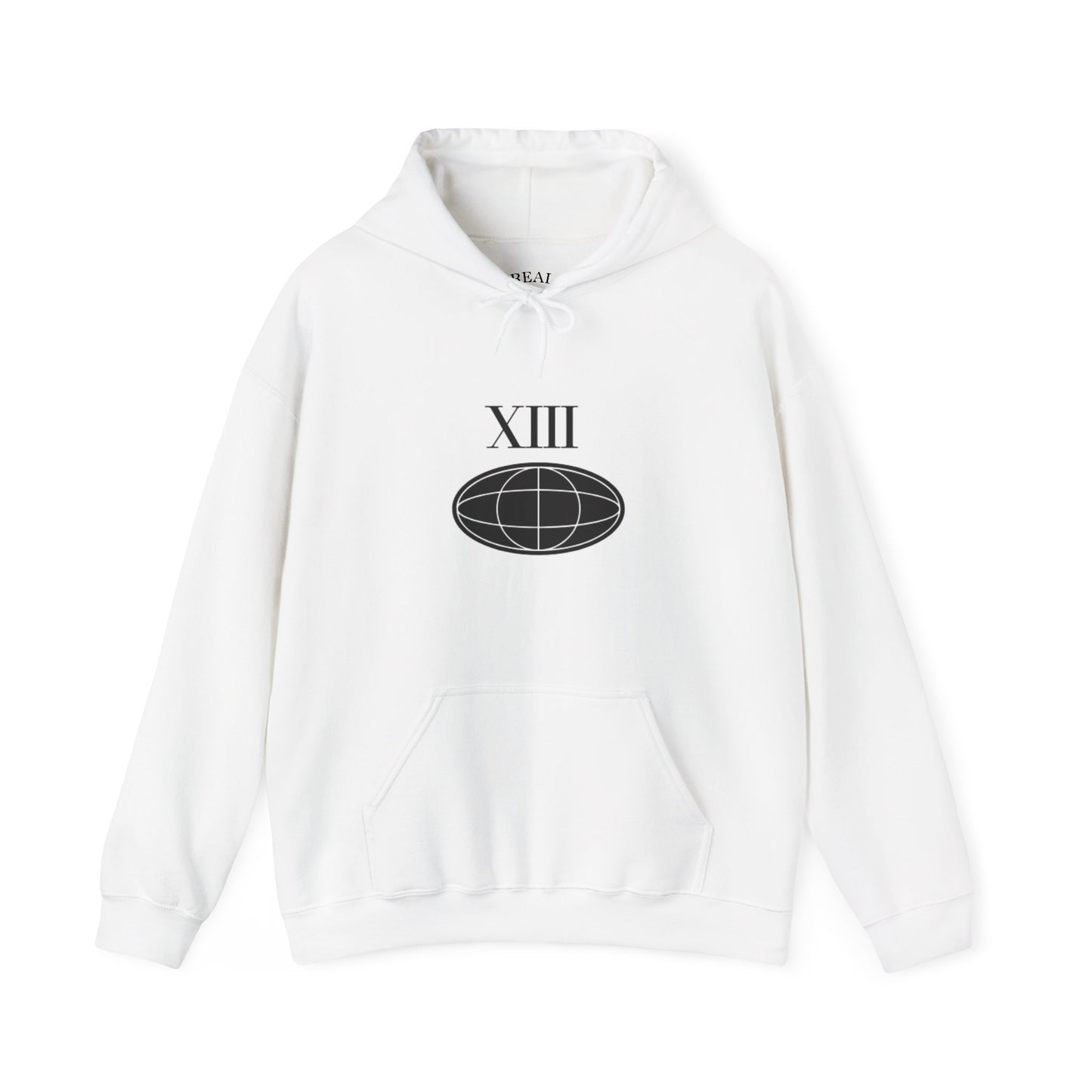 Hoodie — Vintage Angel Graphic 'XIII' Streetwear Pullover