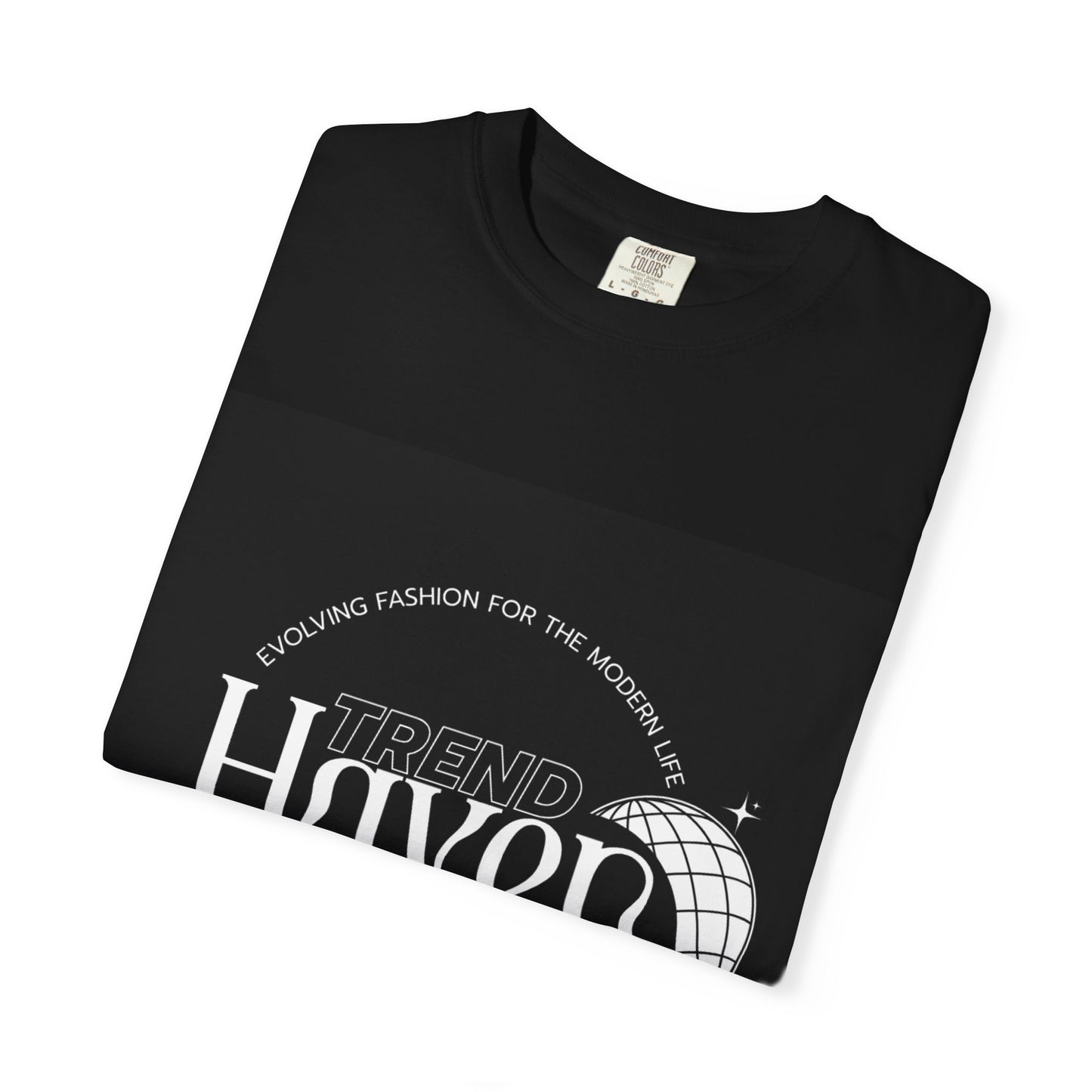 Trend Haven Graphic T‑Shirt — Vintage Globe Logo Casual Tee