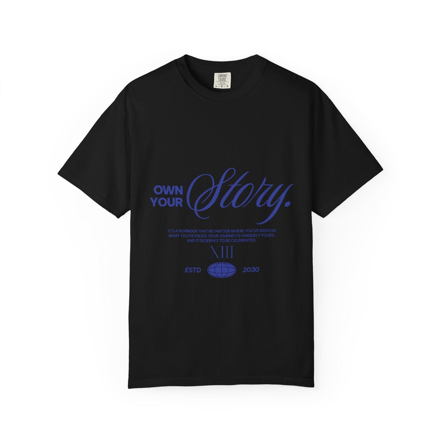 Minimal Bold T-Shirt — Garment-Dyed Casual Tee